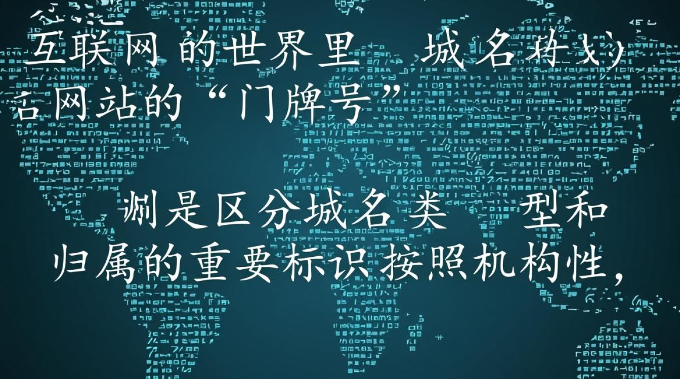 按机构划分域名后缀，有哪些常见类型及用途？