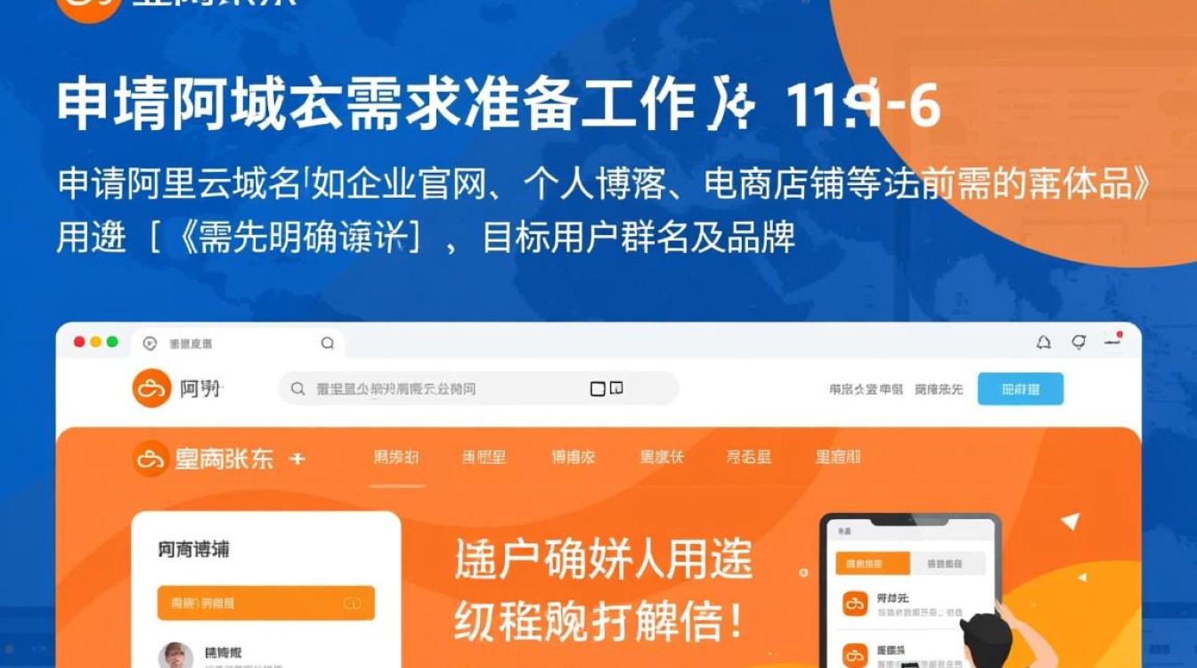 阿里云域名申请需要准备什么材料？