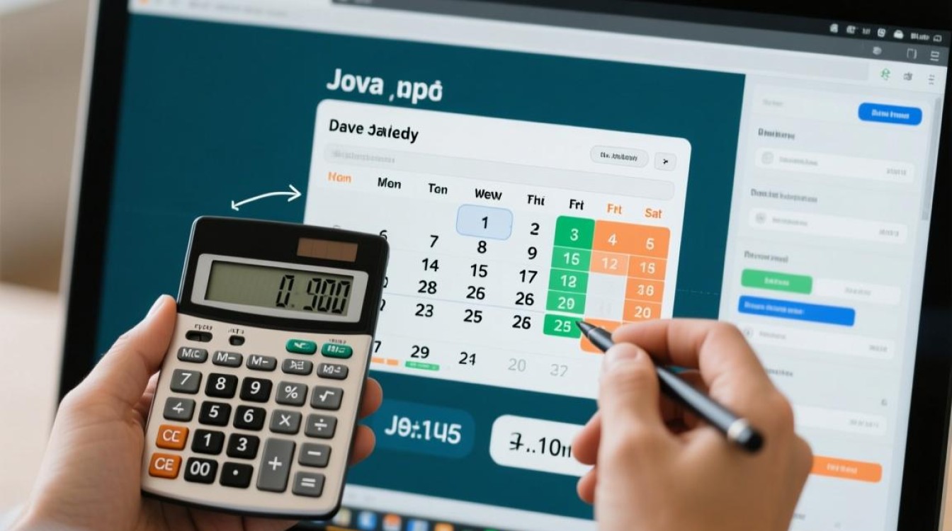 Java中如何高效计算两个日期之间的天数总和?-好主机测评网