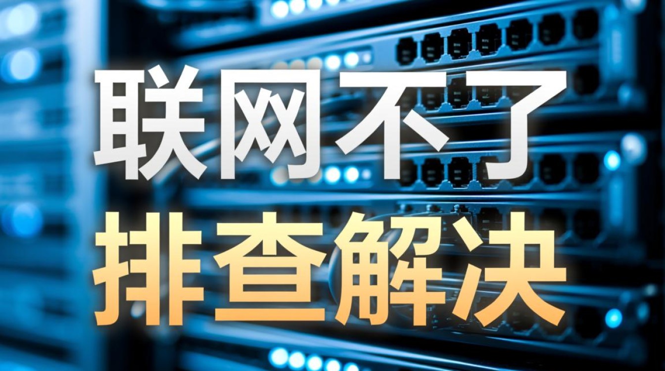 服务器联网不了怎么办？排查步骤和解决方法是什么？