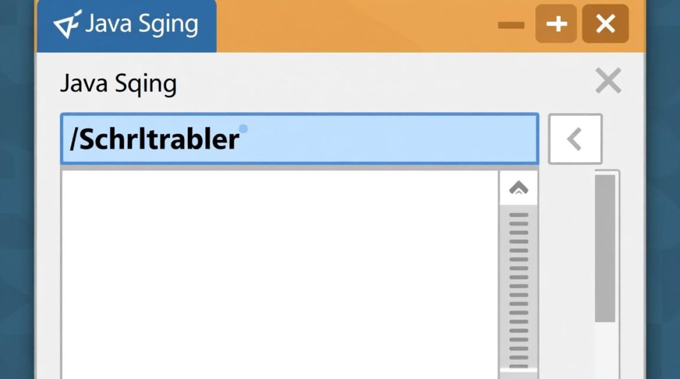 Java scrollbar组件如何正确使用及属性配置？
