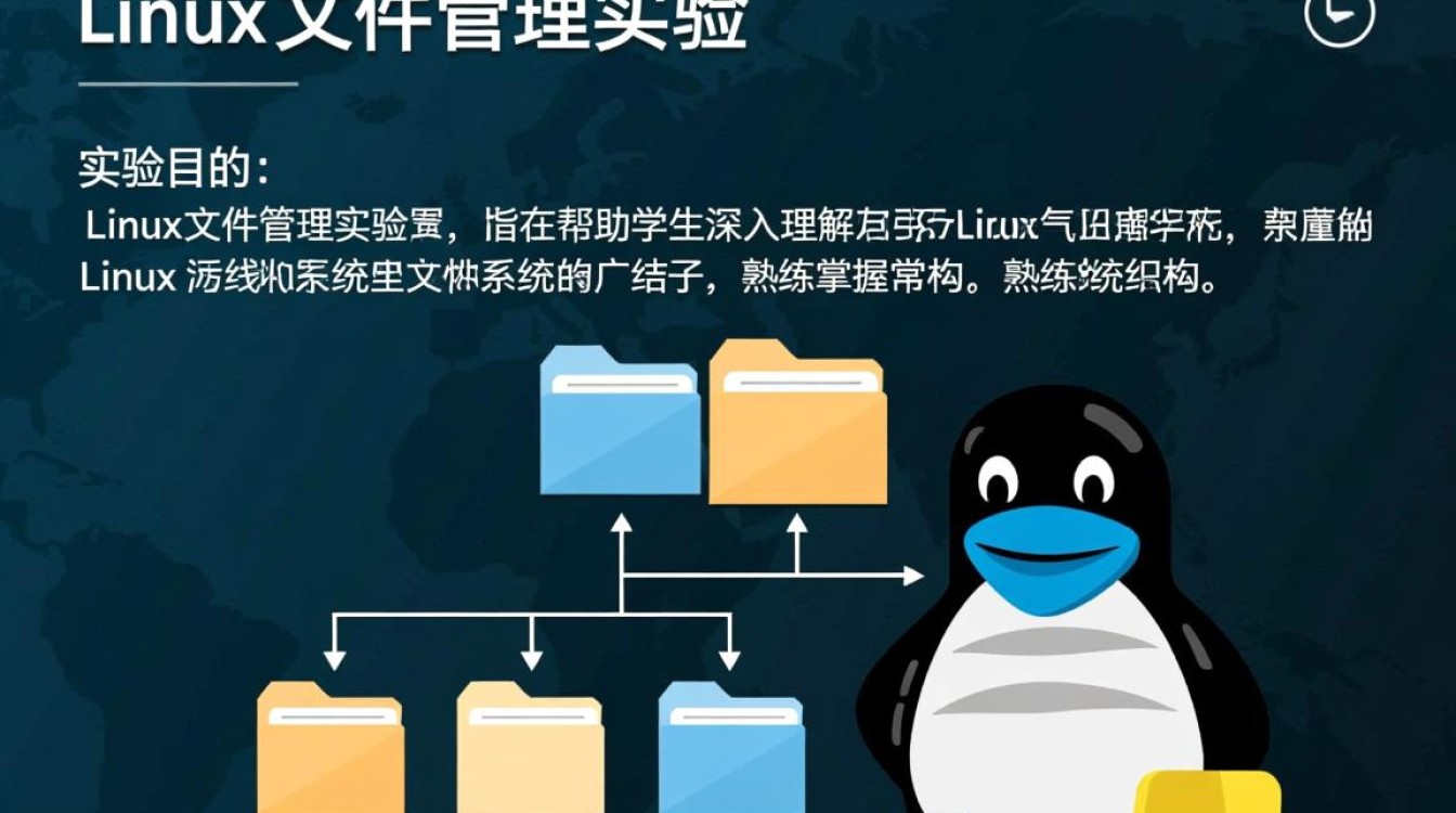 Linux文件管理实验中，如何高效创建与管理目录及文件权限？