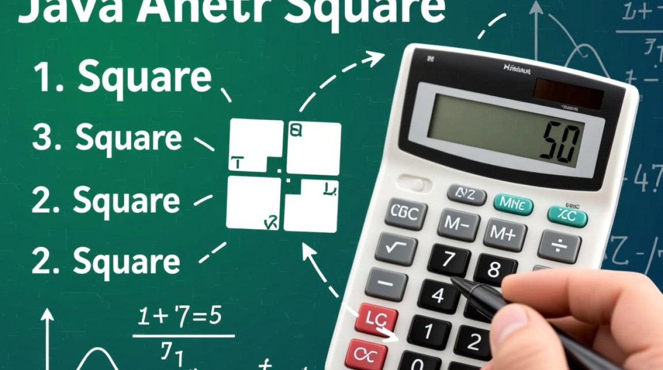 Java中如何实现数字的平方计算？代码示例和注意事项