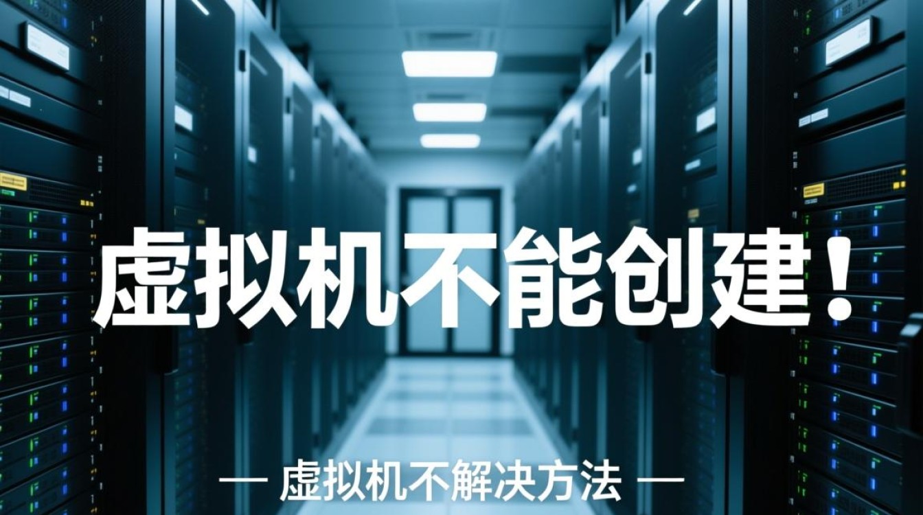 虚拟机不能创建怎么办？常见原因及解决方法有哪些？