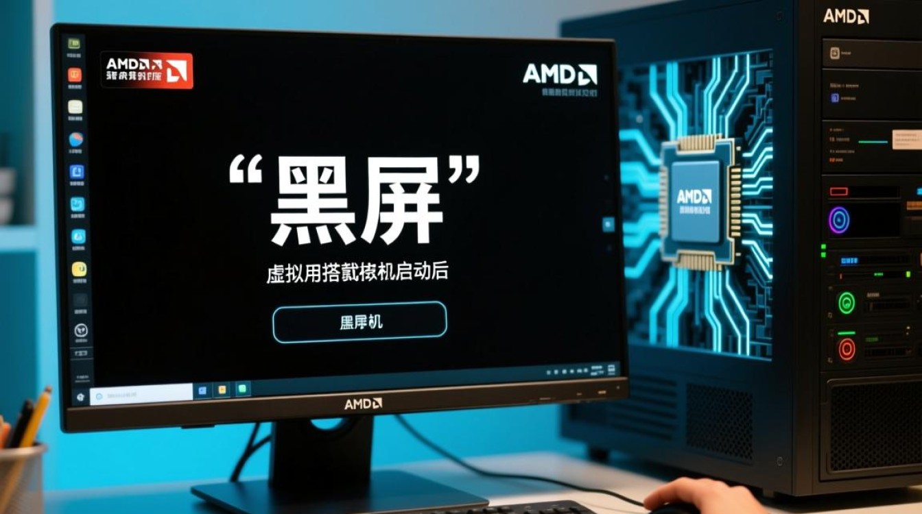 amd虚拟机黑屏怎么办？解决方法与原因分析