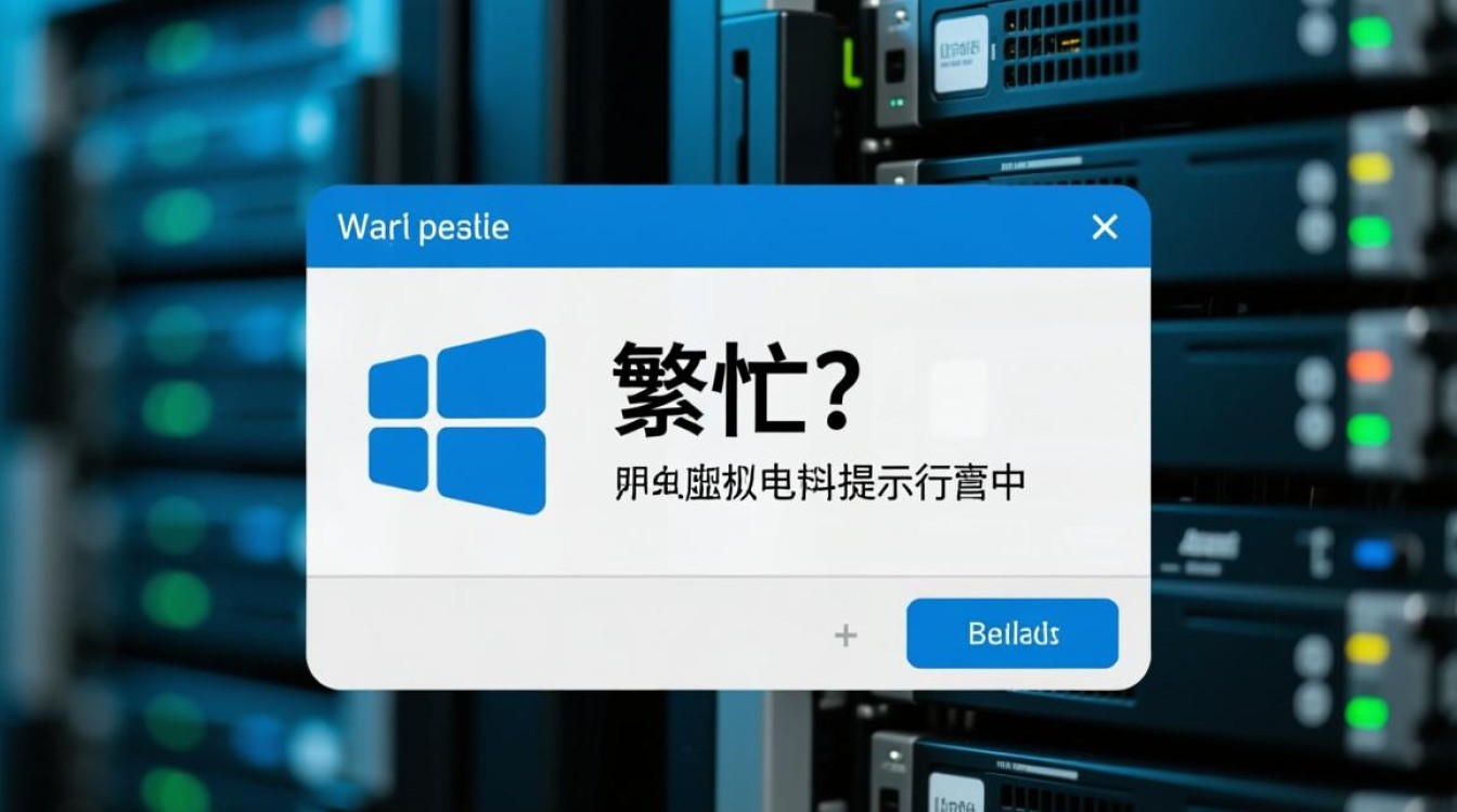 虚拟机提示繁忙怎么办？CPU占用高还是内存不足？