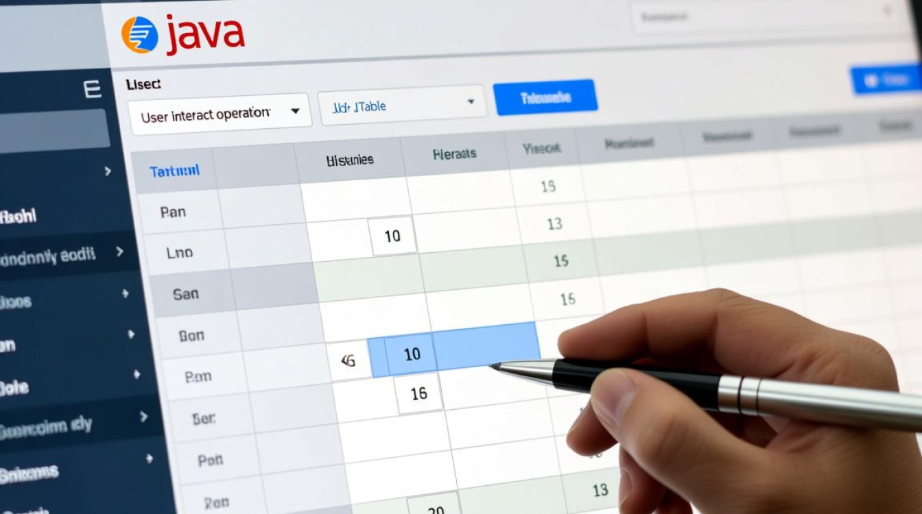 Java如何实现表格数据变化的实时监听？