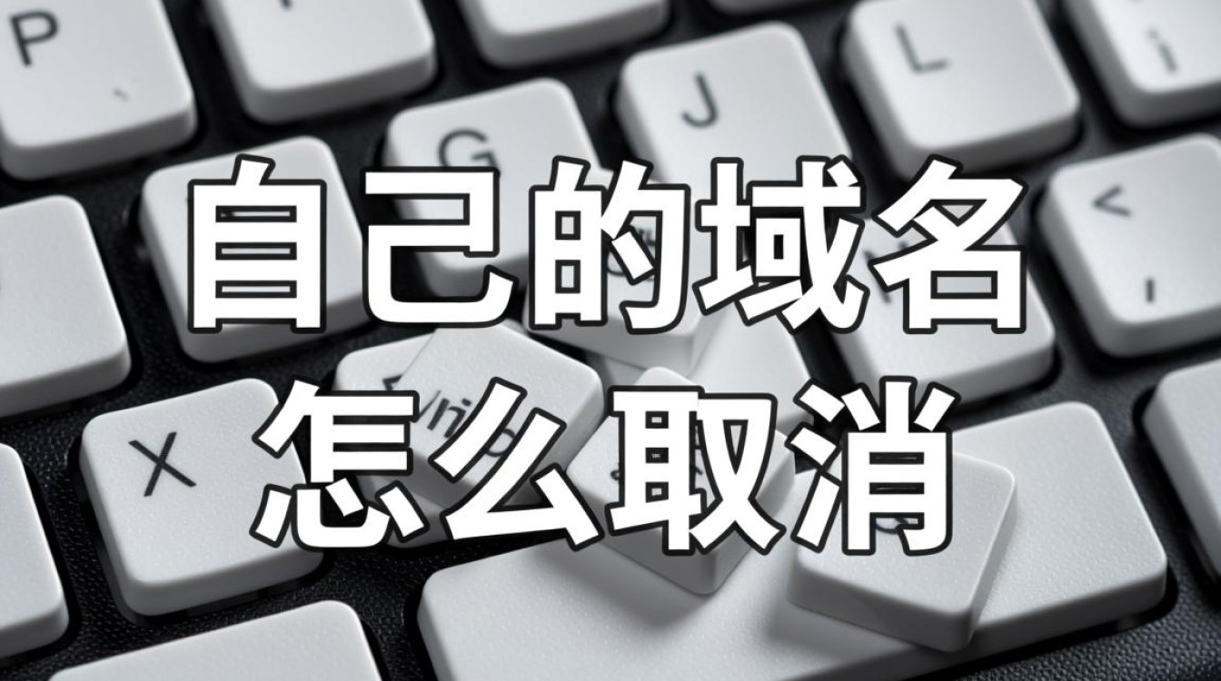自己的域名怎么取消？域名取消流程和注意事项有哪些？