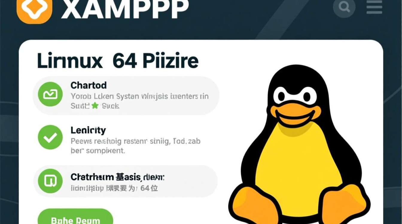 Linux XAMPP 64位下载安装后无法启动怎么办？