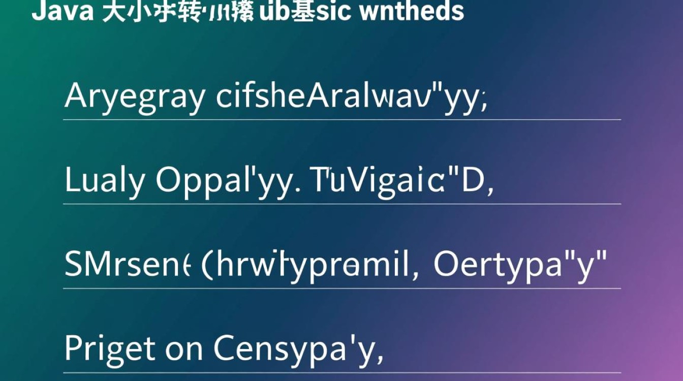 Java中大小写转换器怎么用？大小写转换方法有哪些？-好主机测评网