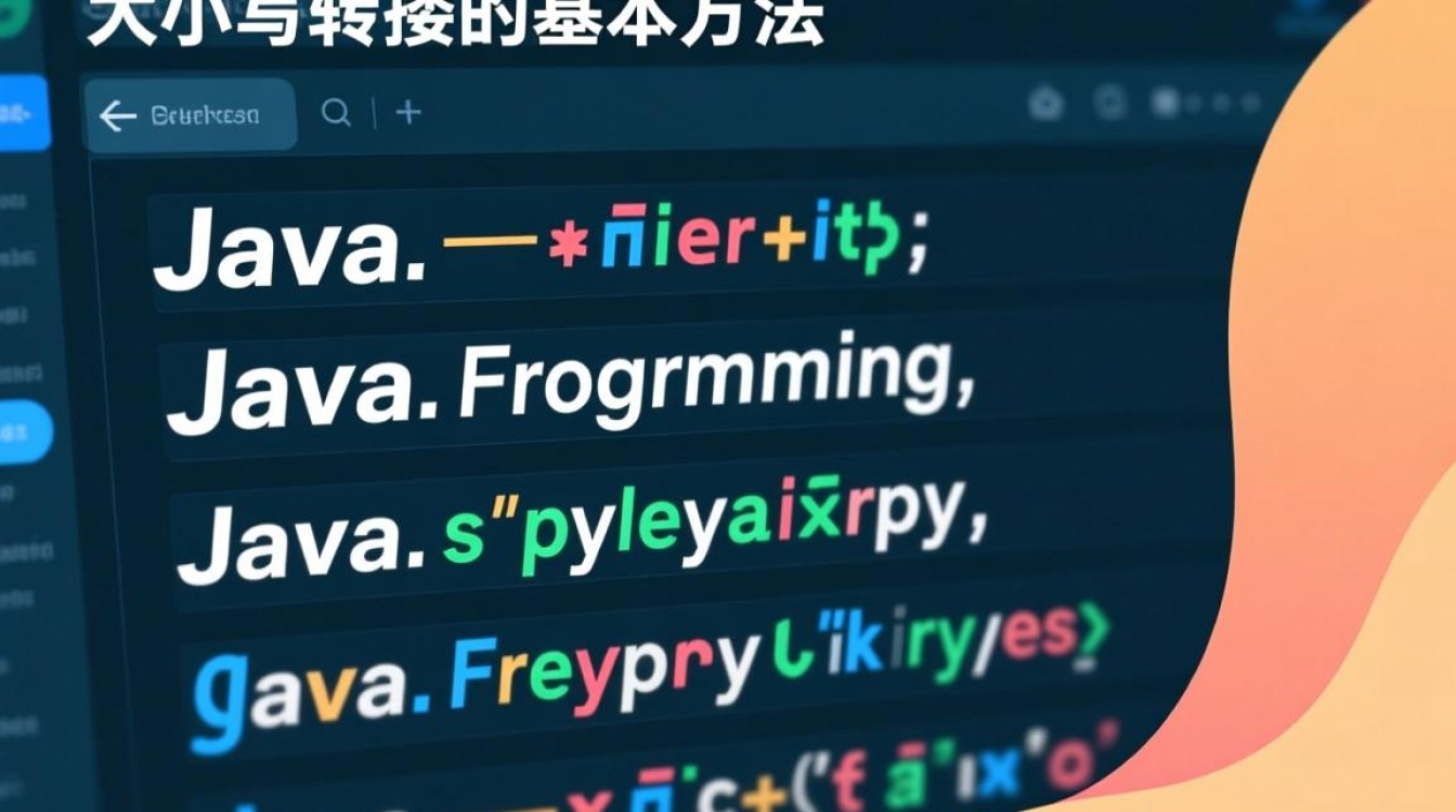 Java中大小写转换器怎么用？大小写转换方法有哪些？