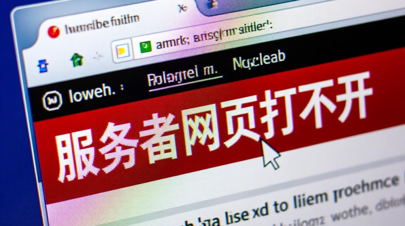 服务器网页打不开怎么办？排查步骤与解决方法分享