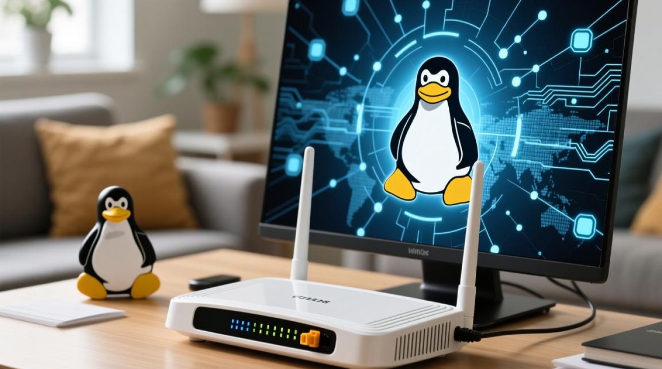 如何在Linux系统下配置无线路由器网络连接？