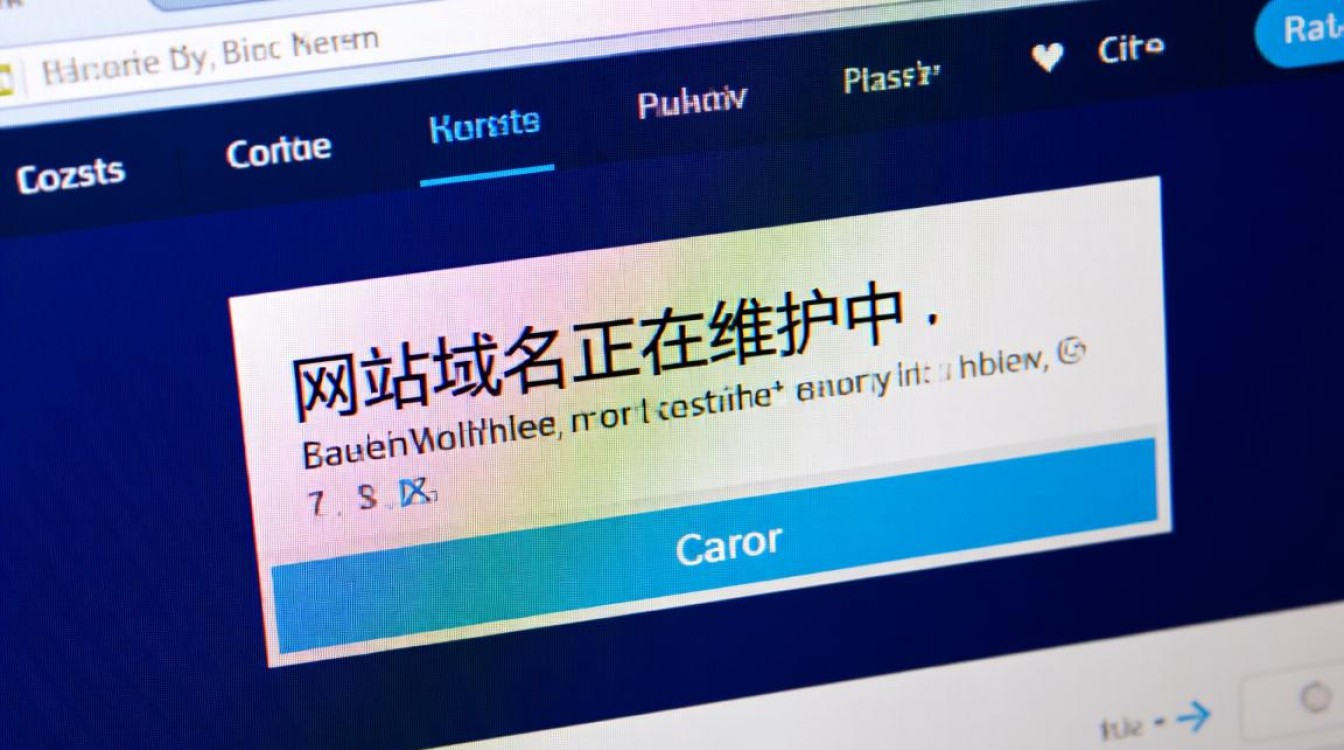 网站域名维护中怎么办?多久能恢复正常访问?-好主机测评网