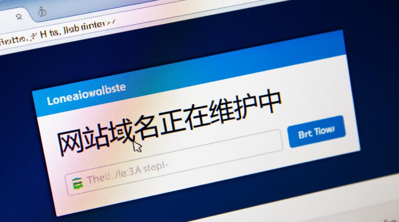 网站域名维护中怎么办？多久能恢复正常访问？