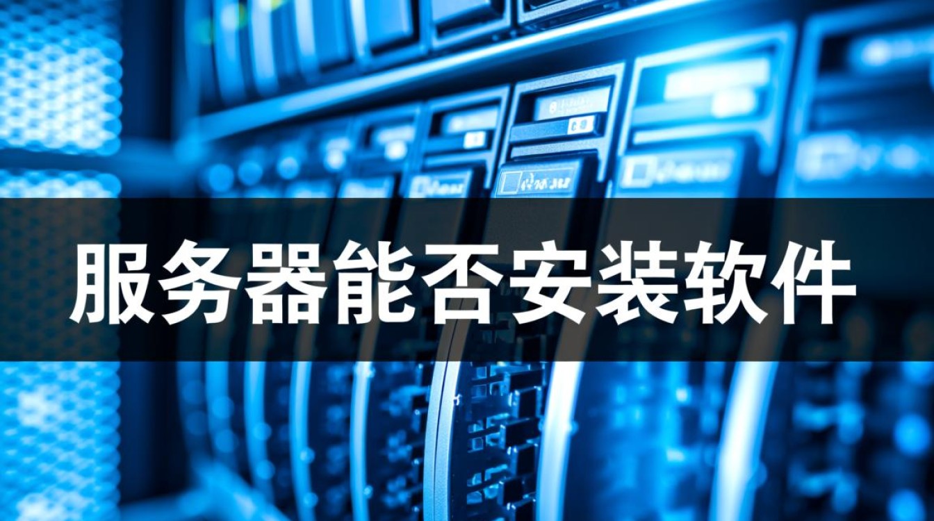 服务器能不能安装软件？限制条件有哪些？