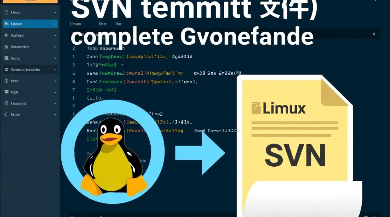 linux svn提交文件时如何解决冲突或回滚版本？