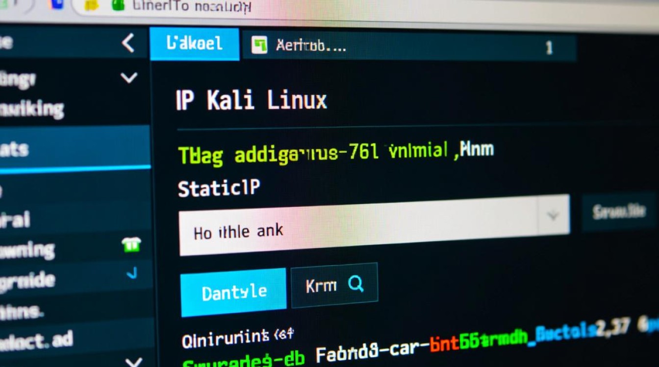 kali linux配置ip后无法上网怎么办？