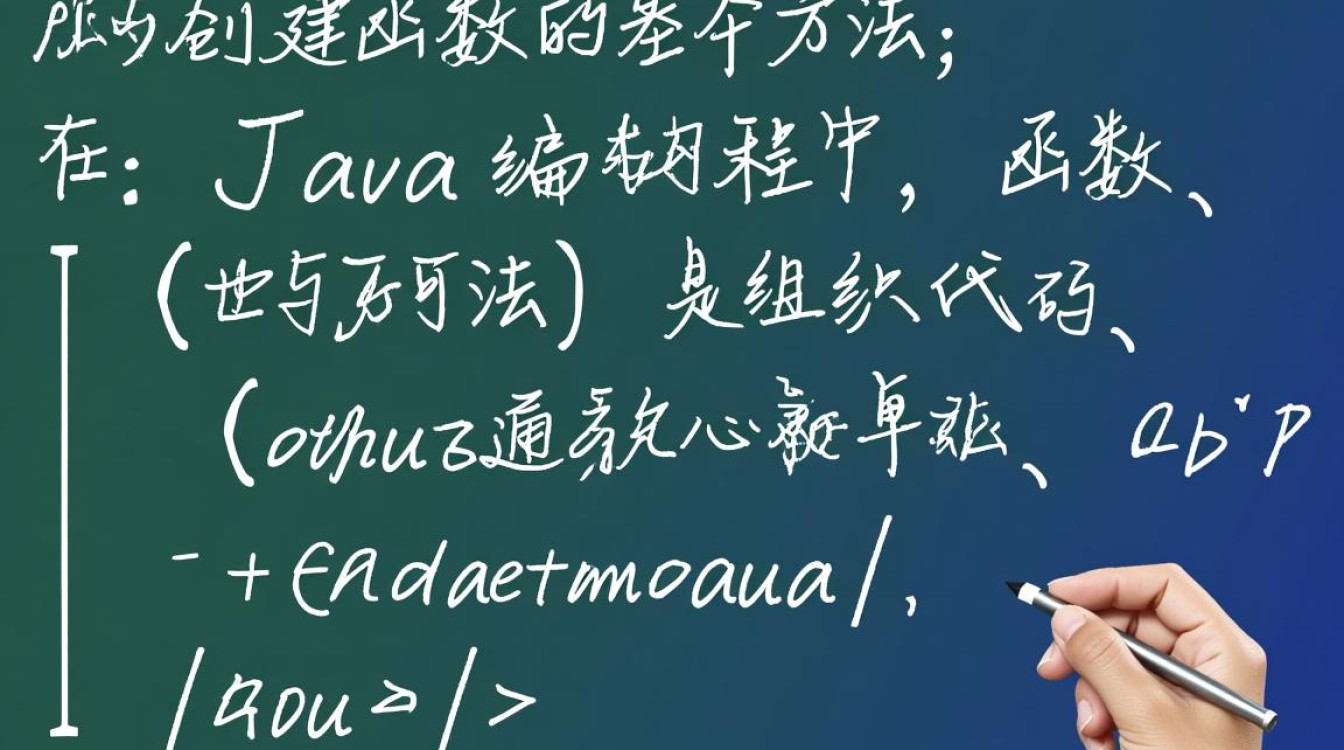 Java中如何正确创建自定义函数?步骤与示例详解 Java中如何正确创建自定义函数?步骤与示例详解