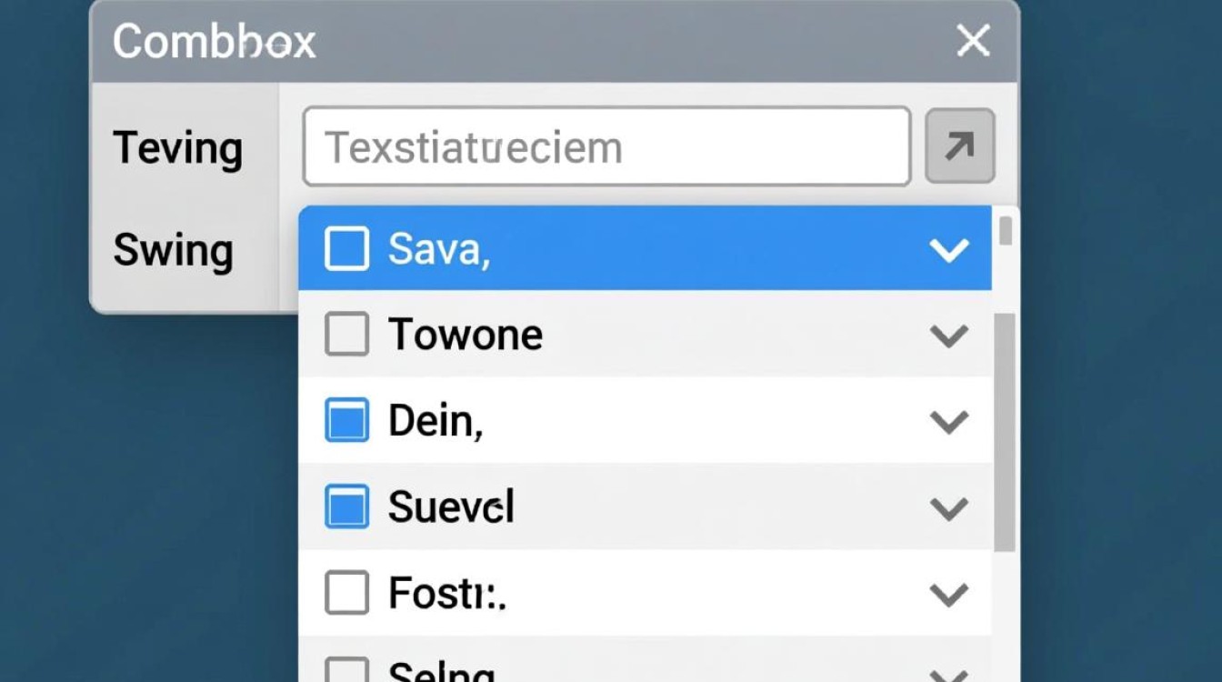 Java ComboBox如何绑定数据并监听选择事件? Java ComboBox如何绑定数据并监听选择事件?