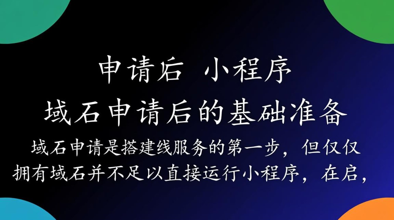 域名申请后，小程序怎么绑定和上线？