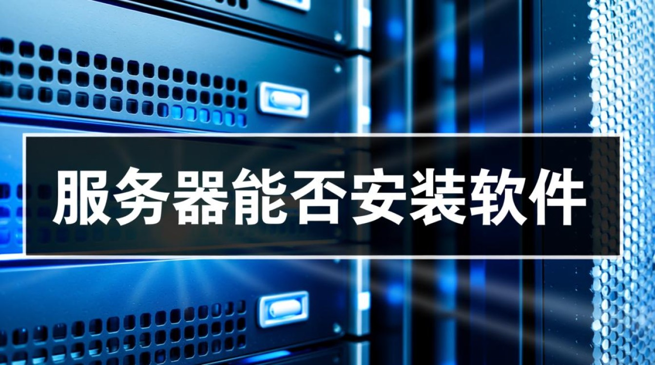 服务器能装什么软件？有哪些限制？