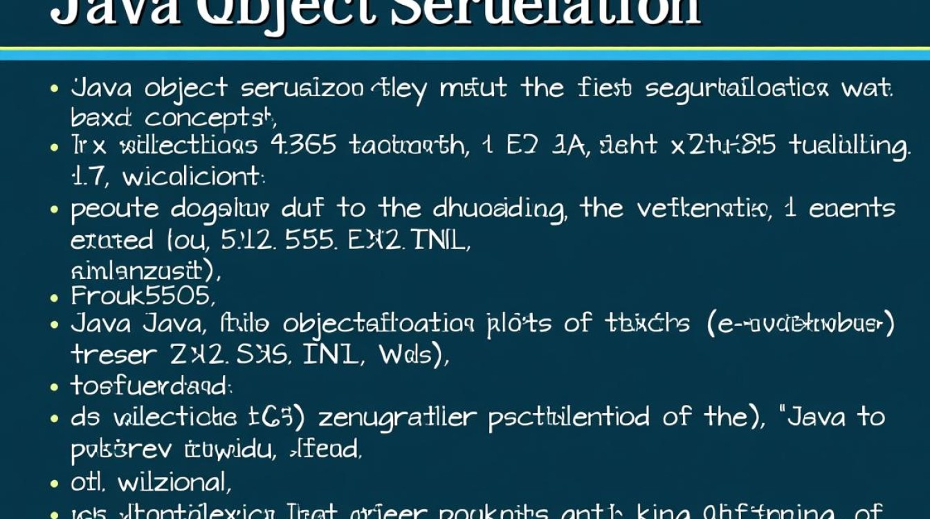 Java对象序列化方法与代码示例详解-好主机测评网