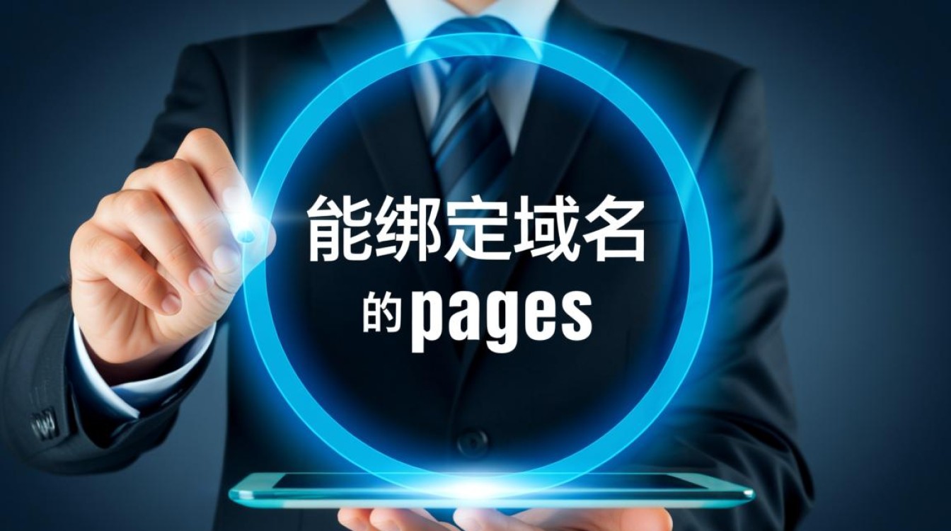 能绑定域名的pages