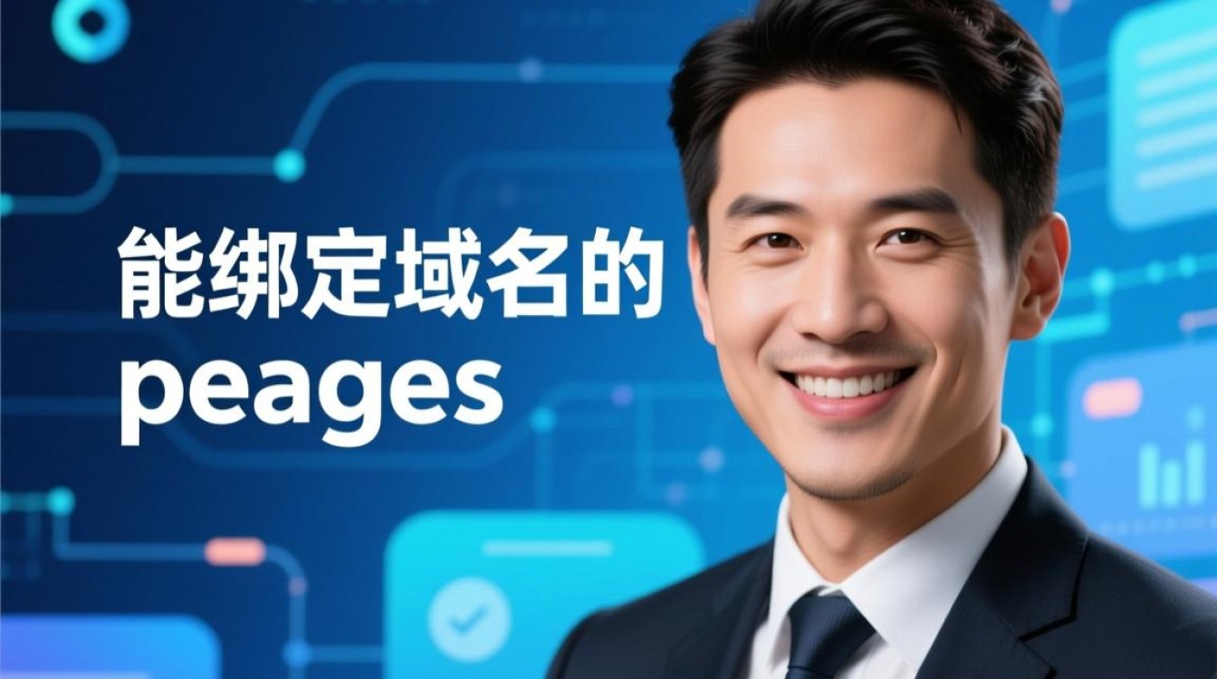 能绑定域名的pages