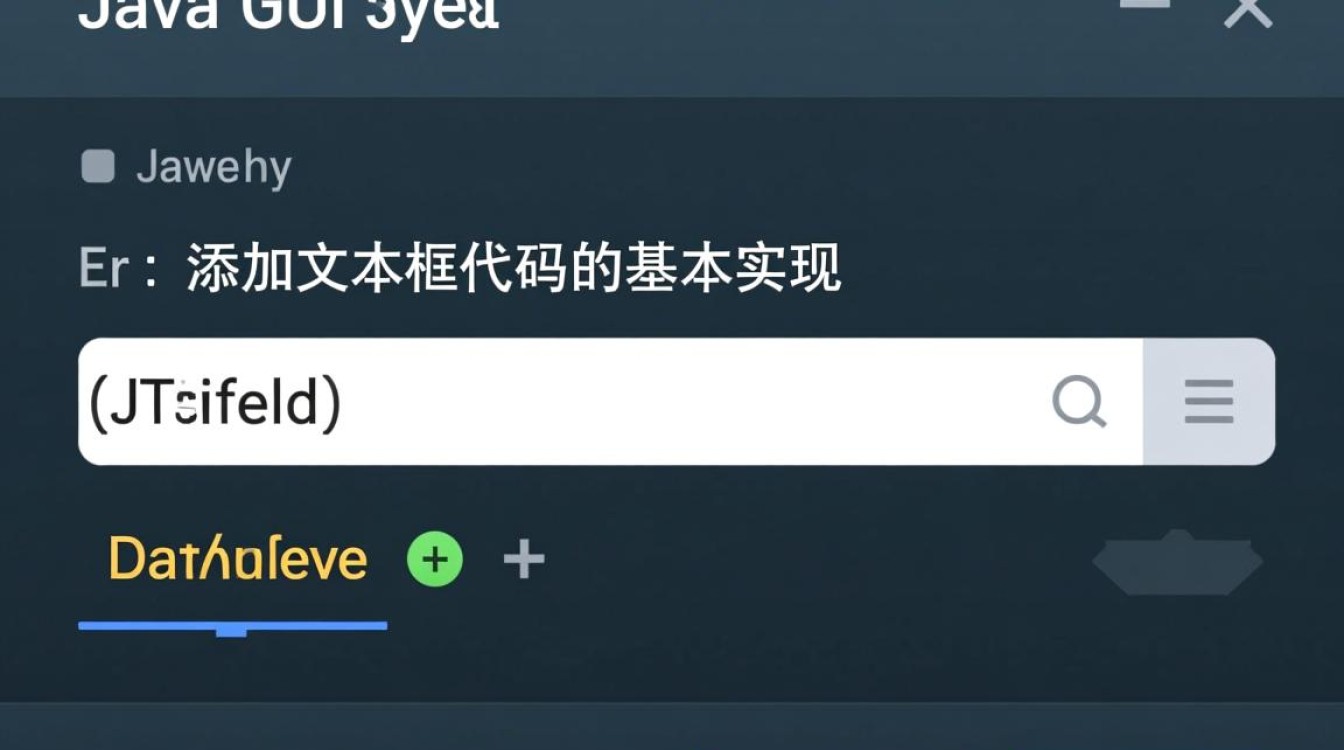 Java添加文本框代码怎么写?新手必看详细步骤与示例解析 Java添加文本框代码怎么写?新手必看详细步骤与示例解析