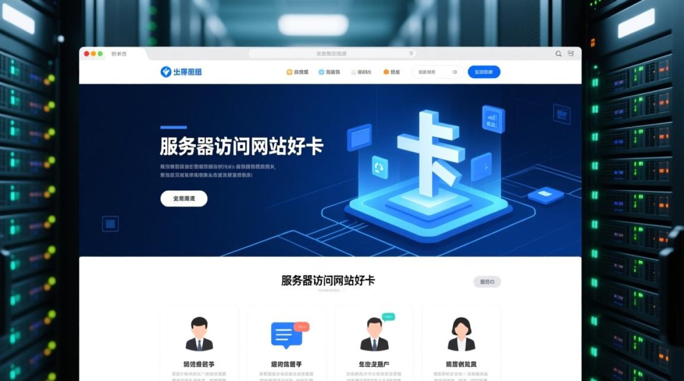 服务器访问网站好卡是什么原因导致的？