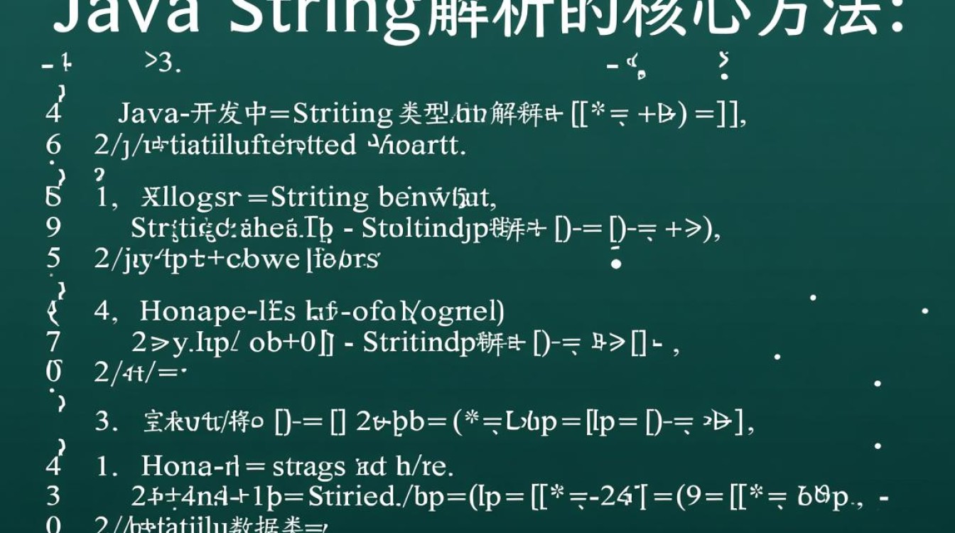 Java字符串如何解析？不同场景下的方法有哪些？