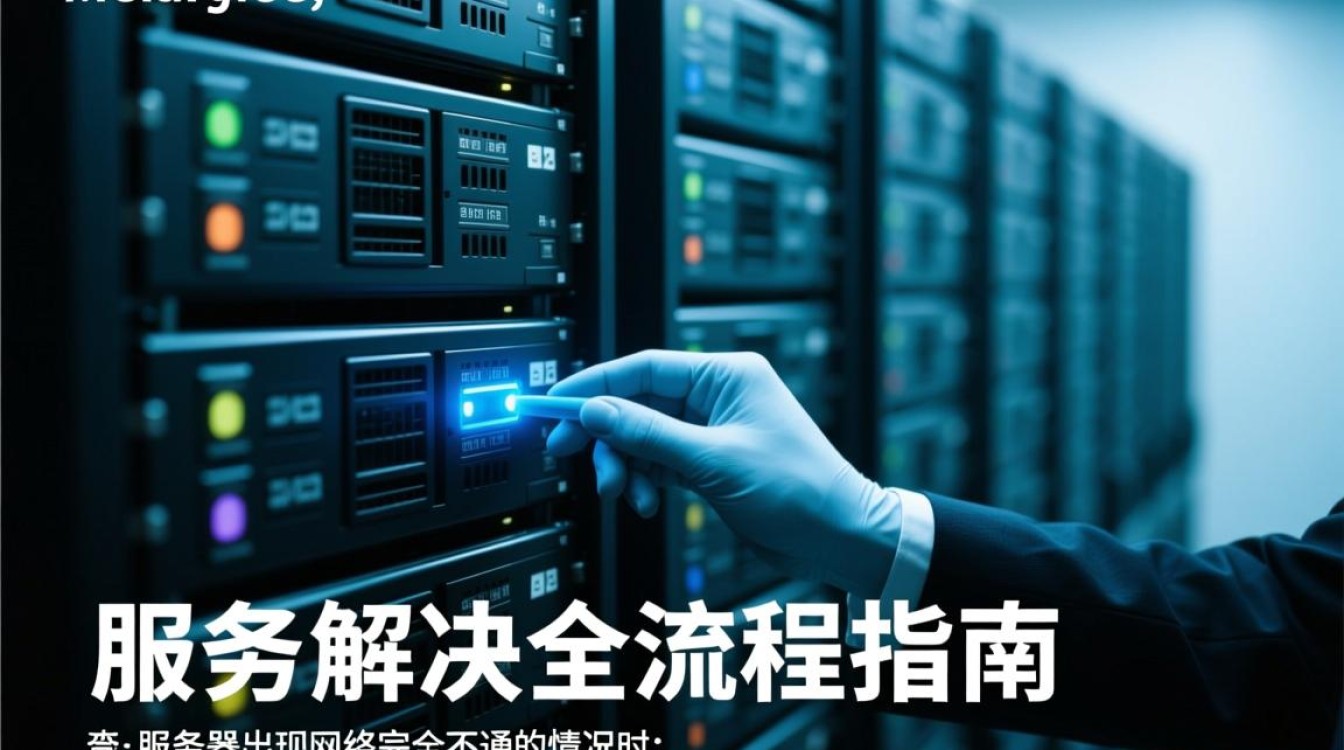 服务器网络完全不通怎么办？排查步骤有哪些？