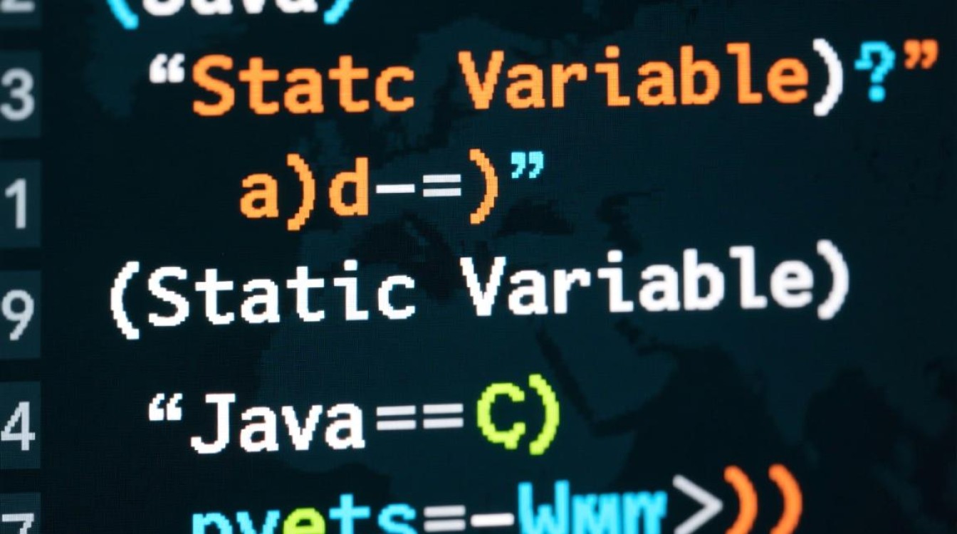 Java中静态变量怎么用？静态变量与实例变量的区别是什么？