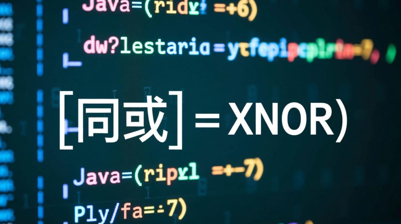 Java中如何表示逻辑同或运算？