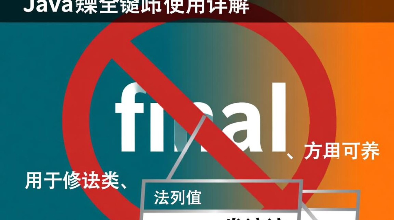 java中final关键字修饰变量、方法、类时具体用法和区别是什么？