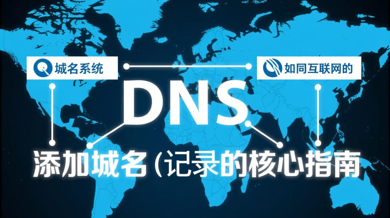 dns添加域名记录时，如何正确配置解析类型与记录值？