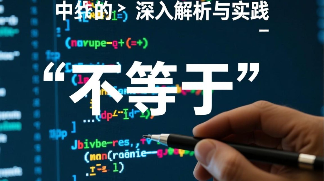 Java中不等于符号怎么写？!=与equals()区别是什么？