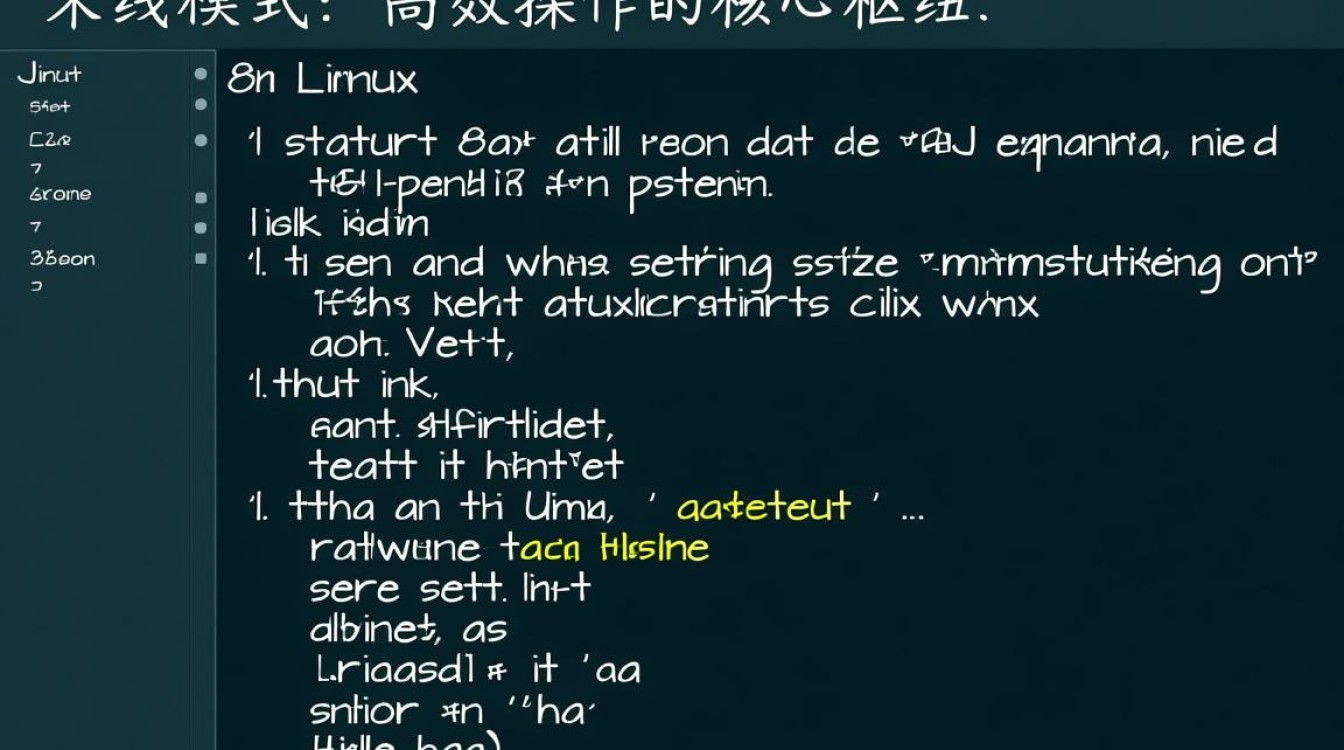 linux末行模式怎么用?命令与退出技巧详解 linux末行模式怎么用?命令与退出技巧详解
