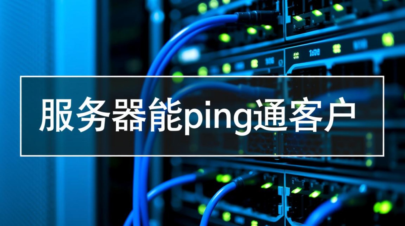 服务器能ping通客户端