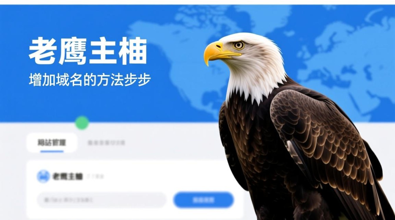 老鹰主机怎么增加域名？操作步骤是什么？