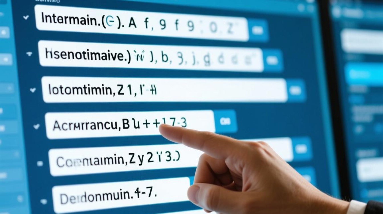 通用域名命名规则有哪些具体要求和限制？