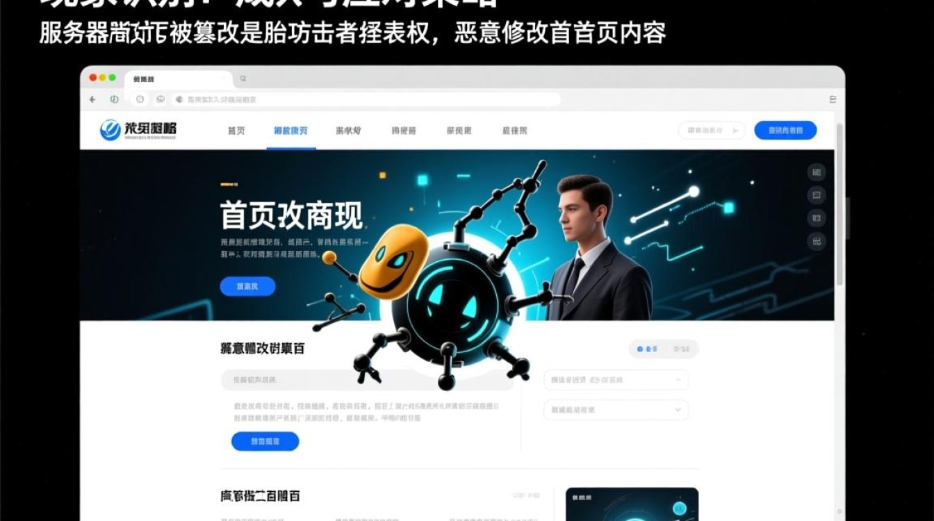 服务器网站首页被篡改了怎么办？如何快速恢复与防范？