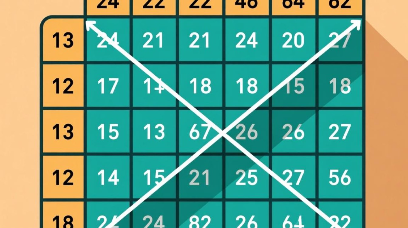 Java二维数组如何高效遍历对角线元素？