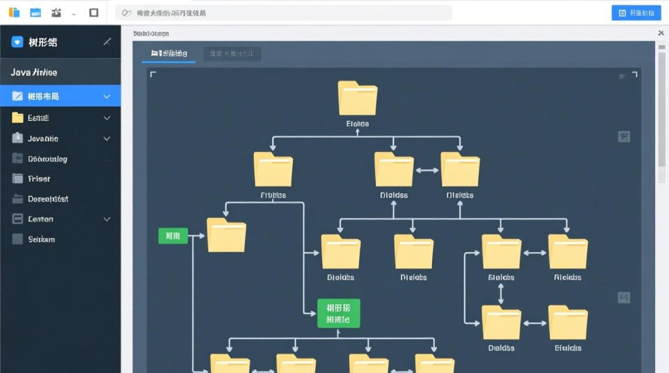 Java如何将树形结构高效嵌入布局组件？