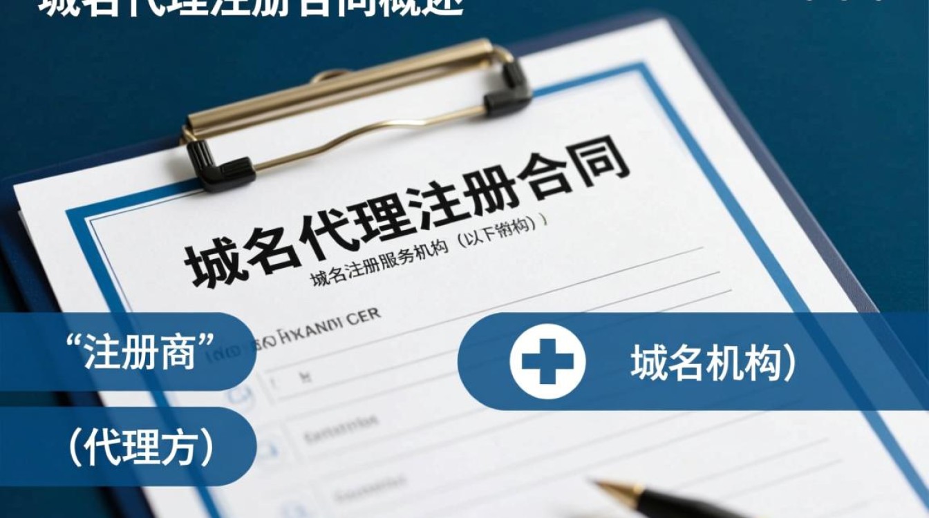 域名代理注册合同要包含哪些核心条款才有效？