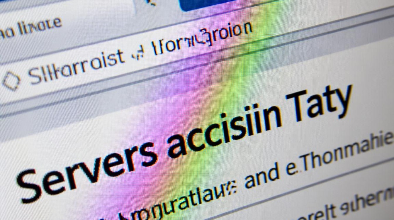 服务器访问不了怎么办？排查步骤和解决方法是什么？