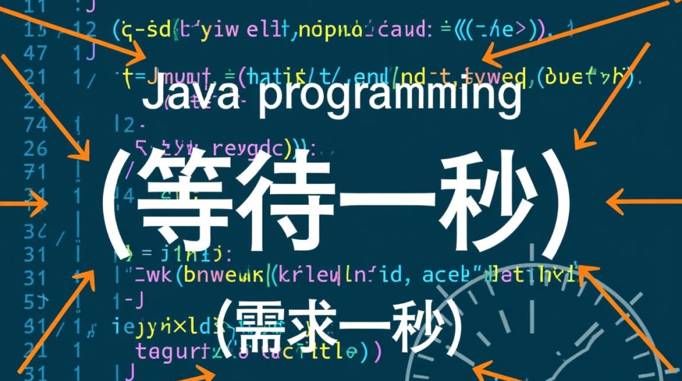 Java中如何让程序等待一秒?sleep()方法怎么用? Java中如何让程序等待一秒?sleep()方法怎么用?