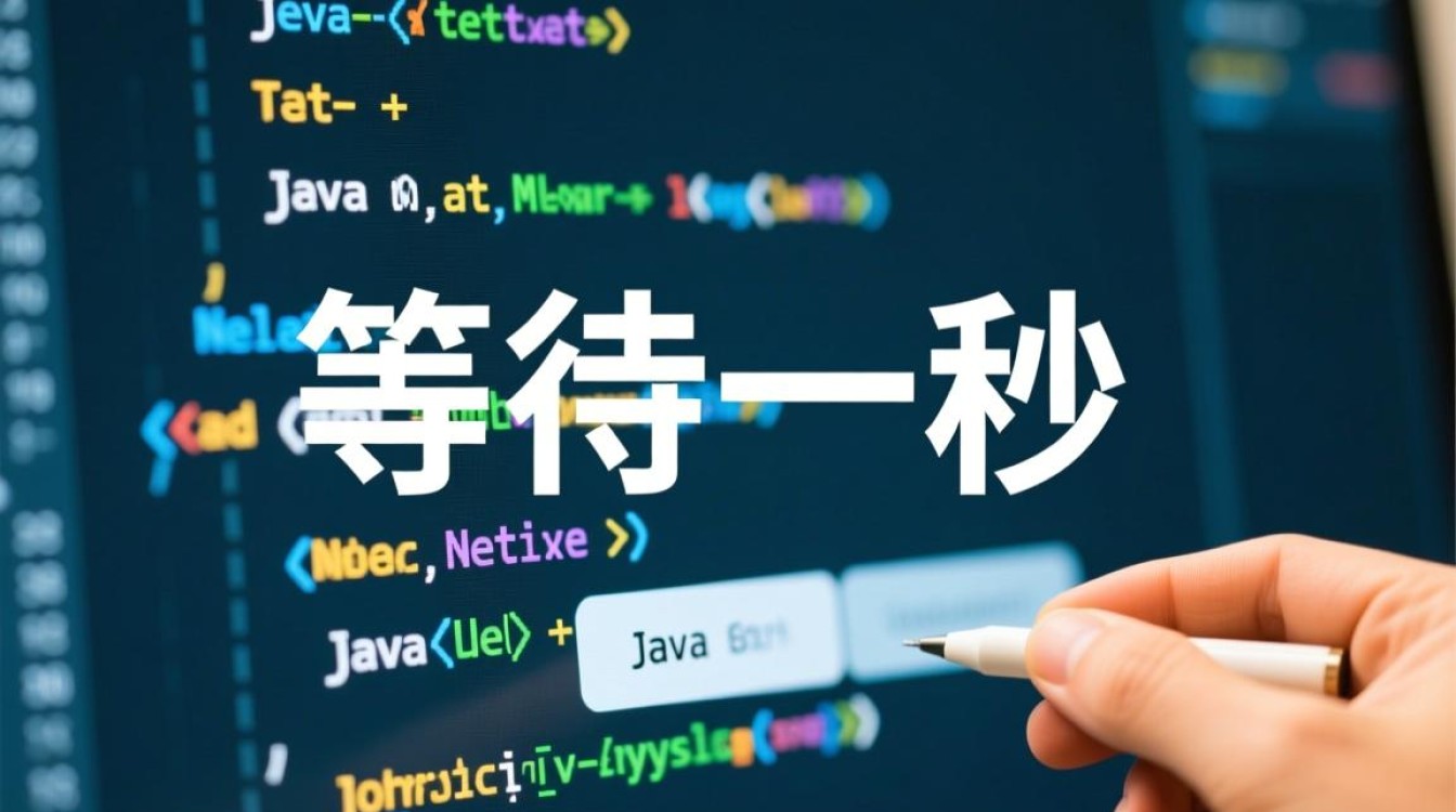 Java中如何让程序等待一秒?sleep()方法怎么用? Java中如何让程序等待一秒?sleep()方法怎么用?
