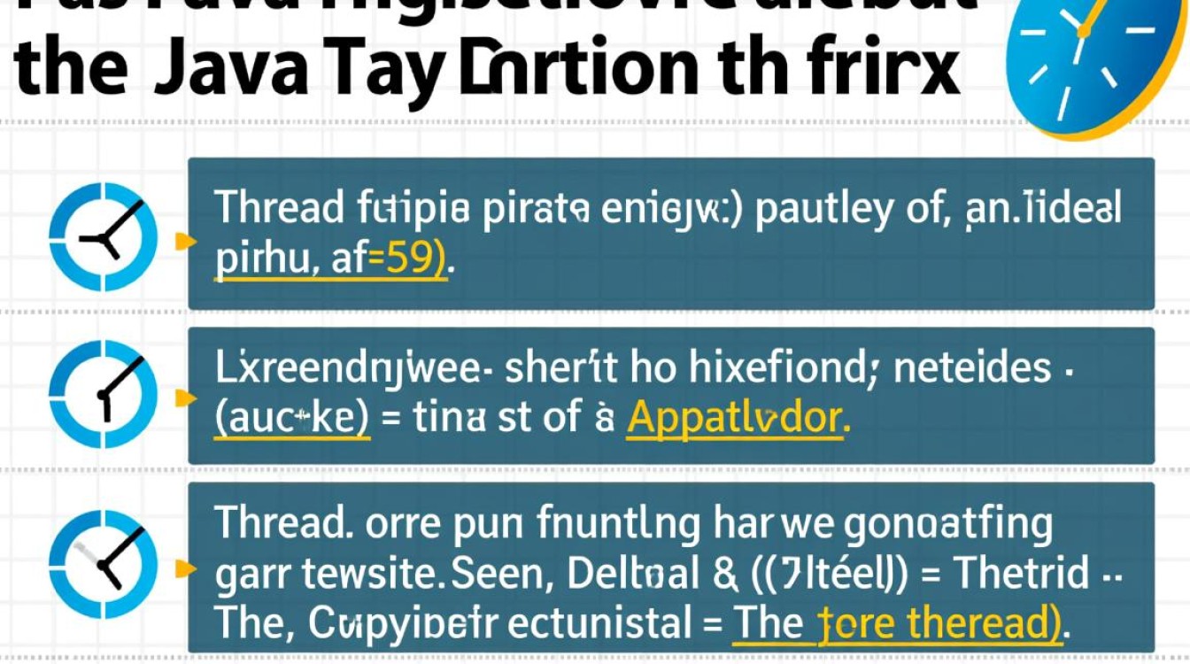 Java代码中如何实现延时执行任务? Java代码中如何实现延时执行任务?